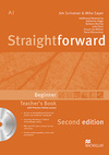 Straightforward 2nd Edit. Teacher's Book W/Resource CD-Beg.