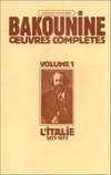 LItalie (1871-1872) (uvres complètes #1)