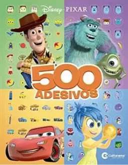 500 Adesivos Disney Pixar