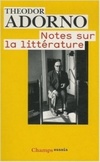 Notes sur la littérature (Champs essais)