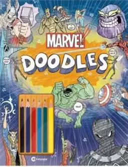 Marvel Doodles Ler e Colorir com Lapis