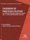 Casebook de processo coletivo: estudos de processo a partir de casos: tutela jurisdicional coletiva
