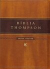 BIBLIA THOMPSON AEC LETRA GRANDE - CP MARROM CLARO E ESCURO C/ INDICE