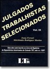 Julgados Trabalhistas Selecionados - Volume Ix