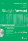 Straightforward 2nd Edit. Teacher's Book W/Resource CD-Upper-Int.