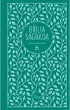 Bíblia NVI, Capa Dura, Tecido, Verde, Leitura Perfeita