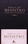 Bíblia NVI do Ministro: Edição com Concordância - Luxo Preta