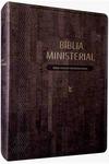 Bíblia Ministerial NVI - Capa Pu - Marrom Escuro
