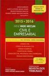 Mini Vade Mecum Civil e Empresarial 2015-2016