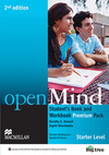 Openmind 2nd Edit. Student's Book Premium Pack-Starter