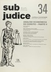 Sub judice: análise económica do direito - Parte II
