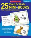 25 Read & Write Mini-Books: That Teach Word Families