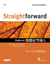 Straightforward 2nd Edit. Student's Pack W/Portfolio-Beg.