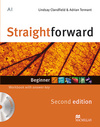 Straightforward 2nd Edit. Workbook W/Audio CD-Beg. (W/Key)